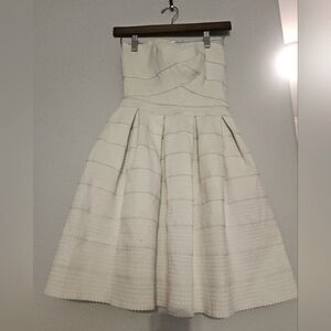 Womens Small Strapless Dress